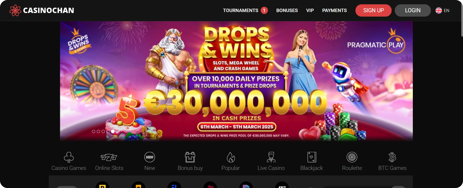 CasinoChan Bonus Offers CasinoChan Bonus Offers